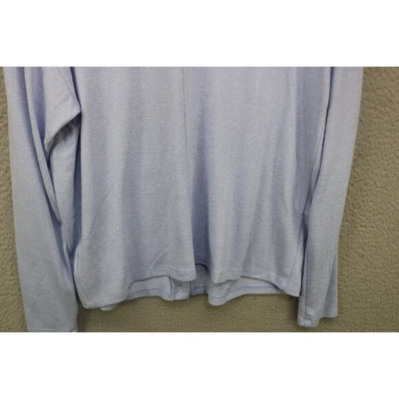 Lane Bryant Blue Button-Up Sweater-Long Sleeve-Size 10/12-New w/Tags - Picture 8 of 9